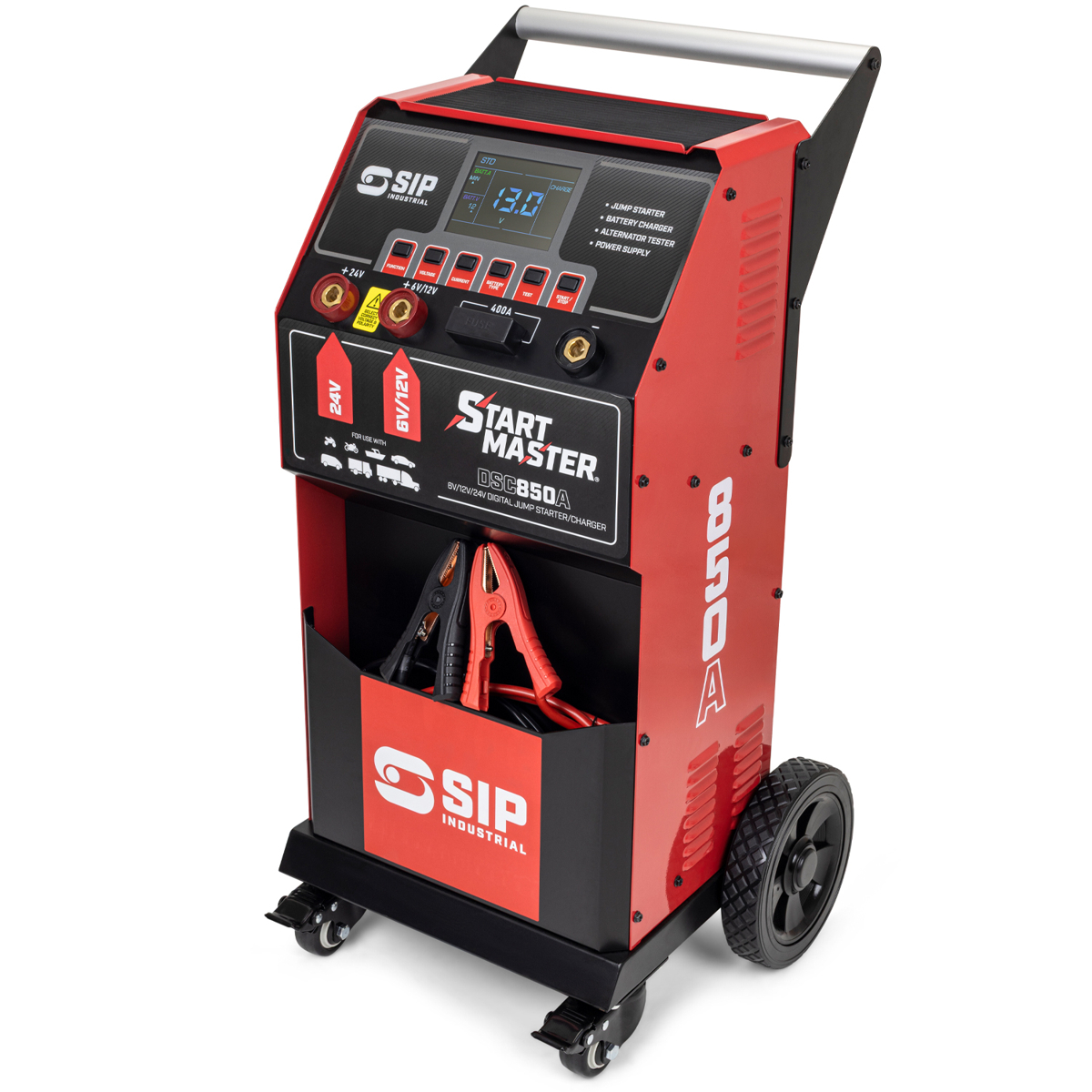 SIP STARTMASTER® DSC 850A 6V/12V/24V Jump Starter Charger